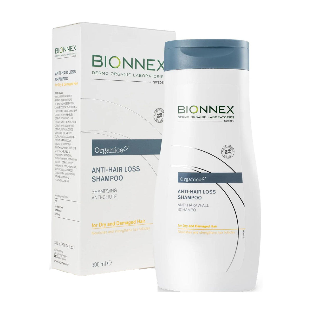 Bionnex Anti Hair Loss Shampoo Dry And Damaged Hair Ml Elegant Store