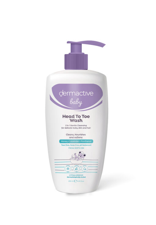 Dermactive baby Head to toe wash - 250 ml