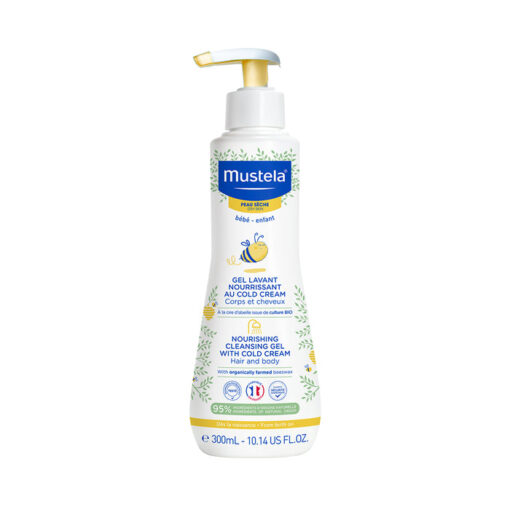 Mustela® Nourishing cleansing gel with Cold Cream - 300 ml