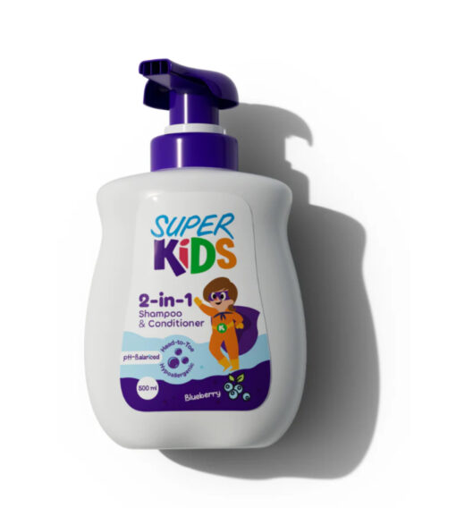 Superkids 2 in 1 Shampoo & Conditioner - 500 ml