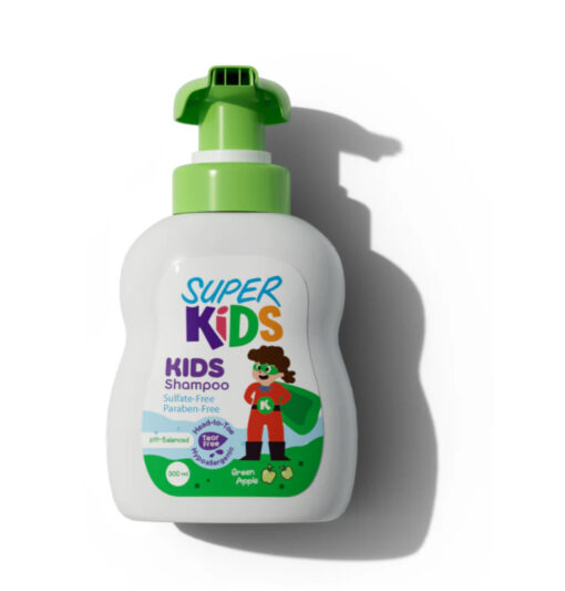 Superkids Kids Shampoo Green Apple Fragrance-300 ml