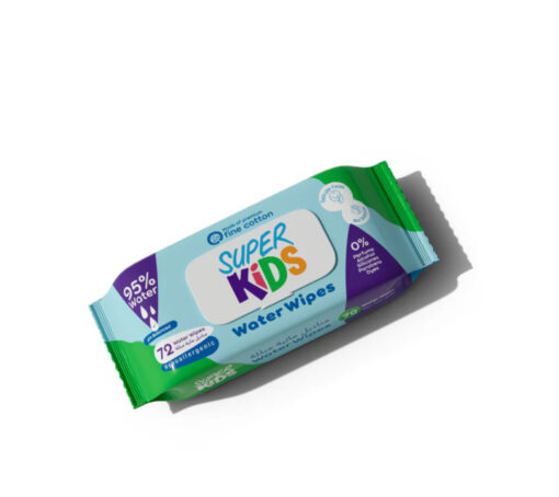 Superkids Water Wipes -72 wipes