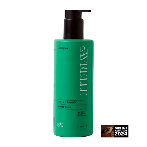 Avrelle Olive Oil + Rocca Oil Low Sulfate Shampoo For Weak And Thin Hair - 400 Ml