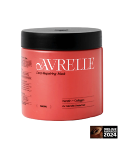 Avrelle Keratin + Collagen Deep Moisturizing Hair Mask For Colored And Treated Hair - 500 Ml